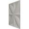 Ekena Millwork 11 7/8in. W x 11 7/8in. H Helene EnduraWall Decorative 3D Wall Panel Covers 0.98 Sq. Ft. WP12X12HEEPE - alternate 5